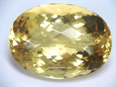 Flawless Natural Color Citrine Gemstone, over 400 carats!