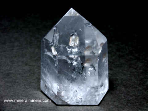 Elestial Crystal: Elestial Quartz Polished Crystal