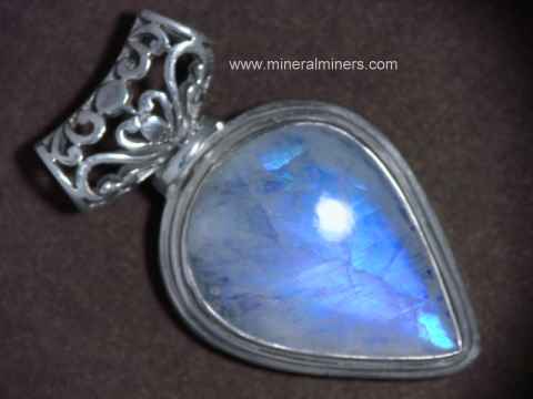moonstone pendant necklaces jewelry unique sold
