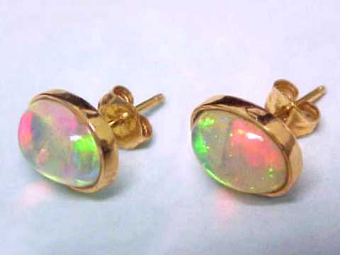 Blue Green Opal Jewelry