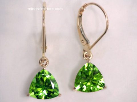 Péridot Vert Naturel De Myanmar - 6.2x4.2 Mm, 0.72 Carats (non Traité)