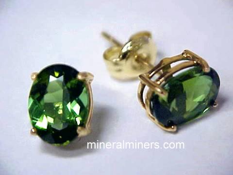  Natural Green Tourmaline Earrings and Jewelry link - click to enter