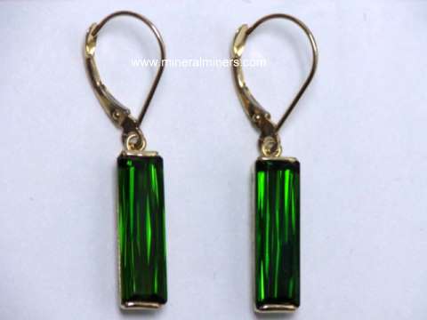 Three Stories Green Tourmaline Charm main image 1