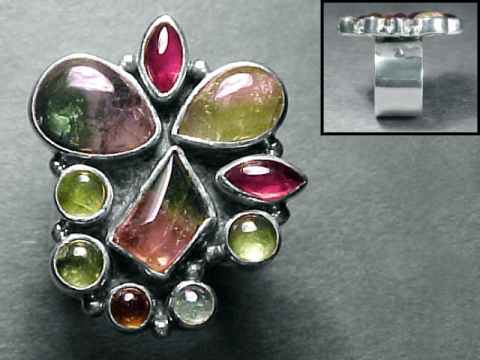 Click on any genuine watermelon tourmaline jewelry image below to enlarge it Click on any genuine watermelon tourmaline jewelry image below to enlarge it