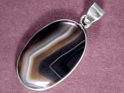 Color Printing Horse Agate Gemstone Pendant Necklace H1902 2943 