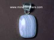 Lace Agate Pendants
