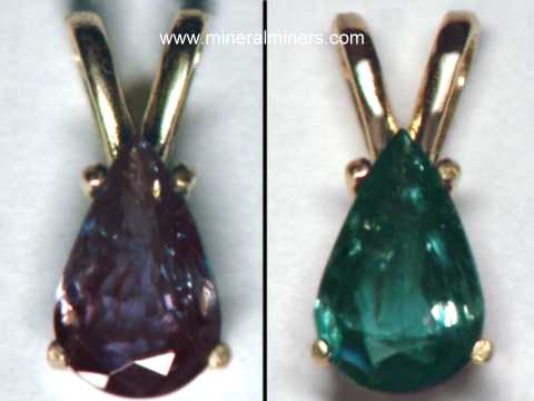 Alexandrite Jewelry: natural alexandrite gemstone jewelry
