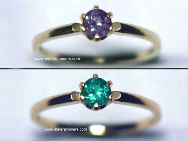 Alexandrite Gemstone Ring: natural alexandrite gemstone ring