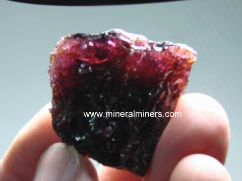 Almandine Garnet Gem Rough