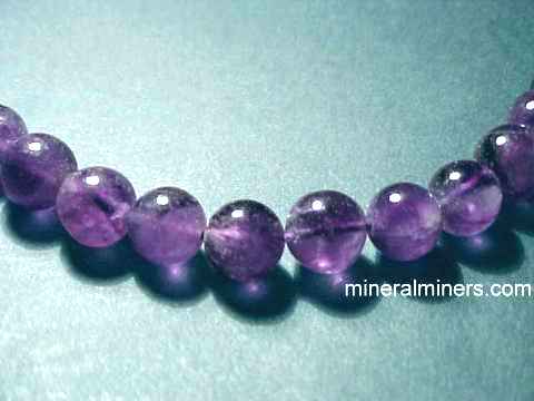 Amethyst Bead Bracelet