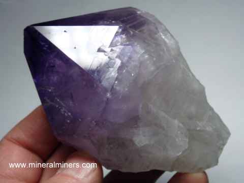 Details about   50g Natural Purple Amethyst Point Quartz Crystal Rock Stone Mineral Specimen 