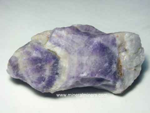 Mexican Chevron Amethyst Cutter Rough Flatrate!