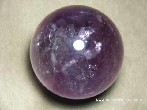 Amethyst Spheres