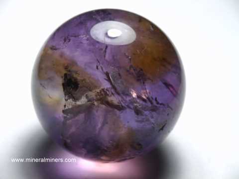 Ametrine Spheres