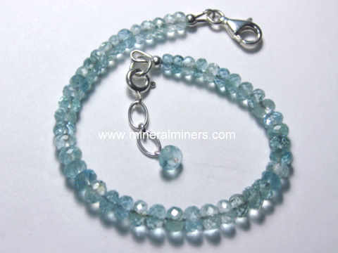 Aquamarine Bracelets: natural aquamarine bracelets