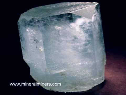 Aquamarine Crystals: natural aquamarine crystals