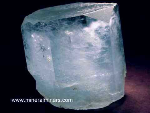 Aquamarine Crystals: natural aquamarine crystals