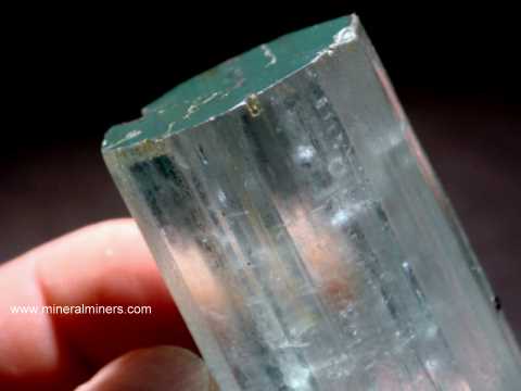Gem-Grade Aquamarine Crystal