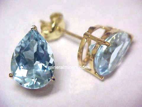 Aquamarine Earrings