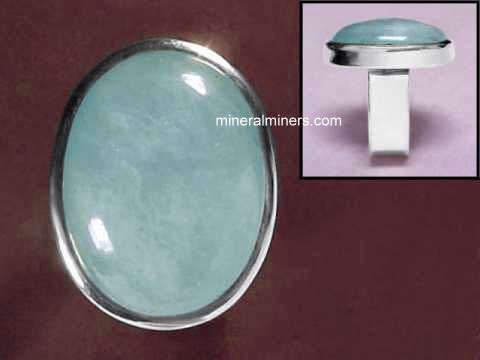 Aquamarine Jewelry in Sterling Silver