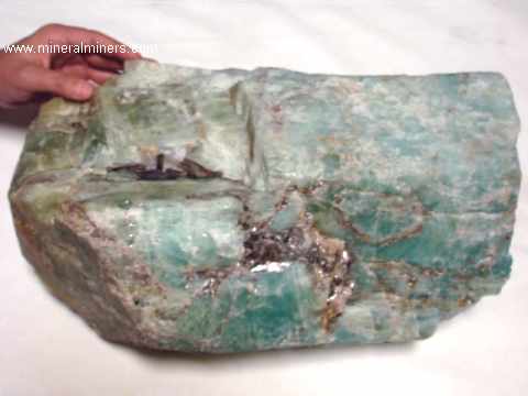 Large Aquamarine Decorator Mineral Specimens