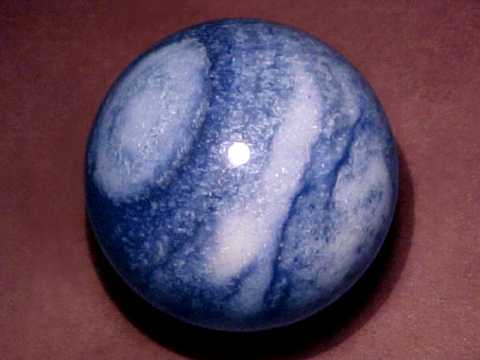 Blue Aventurine Quartz Mineral Sphere