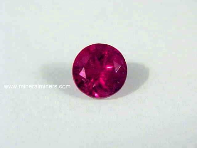 Bixbite Gemstones: red beryl gemstones