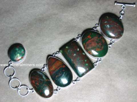 Bloodstone Bracelet