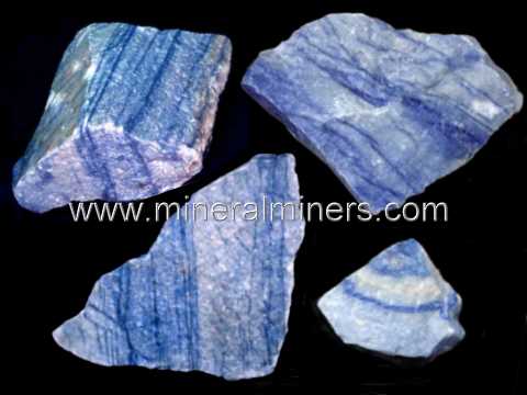 Blue Aventurine Quartz Lapidary Rough with Bulk Quantity Discounted Price