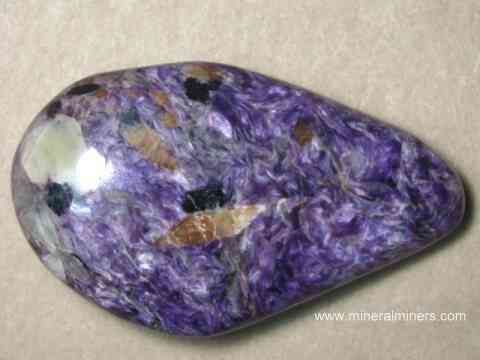 Charoite Lapidary Rough: Lapidary Grade Charoite Specimens