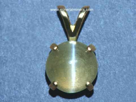 Chrysoberyl Catseye Pendant