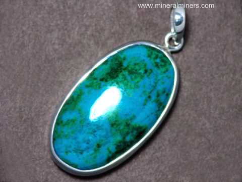 Chrysocolla Pendant