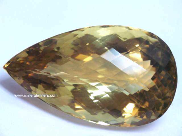 Golden Citrine Gemstones