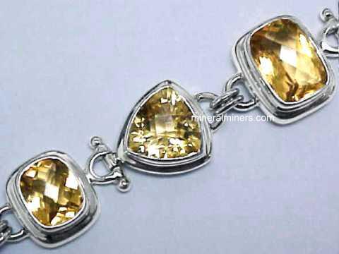 Citrine Bracelets (golden citrine bracelets and lemon citrine bracelets)