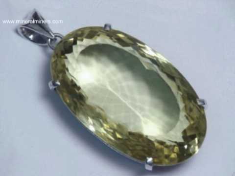 Natural Color Citrine Jewelry