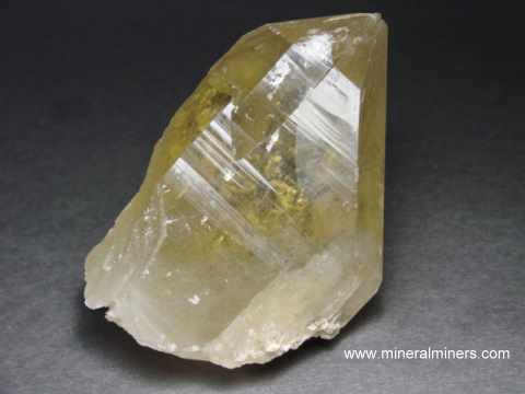 Natural Color Citrine Mineral Specimen