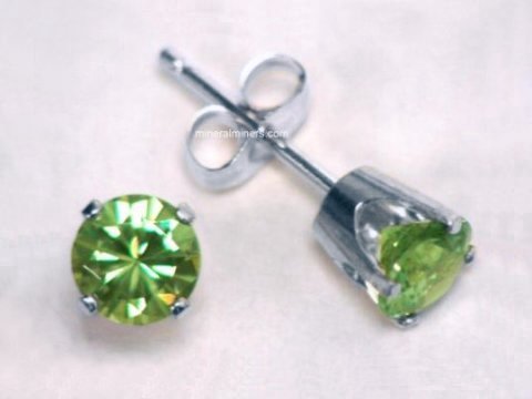 Demantoid Jewelry and Demantoid Earrings