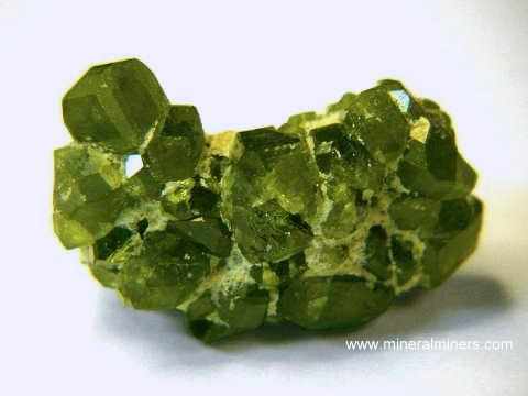 Demantoid Crystals