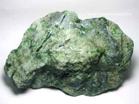 Diopside in Quartz Rough