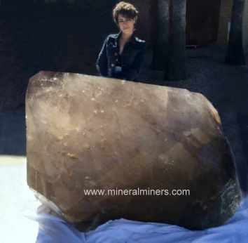 Giant Smoky Quartz Crystal: Spectacular Decorator Smoky Quartz Crystal