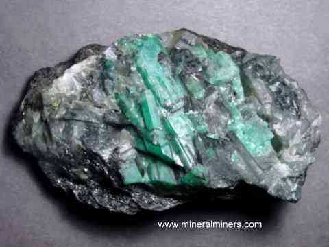 emerald in matrix rough emerald Raw emerald