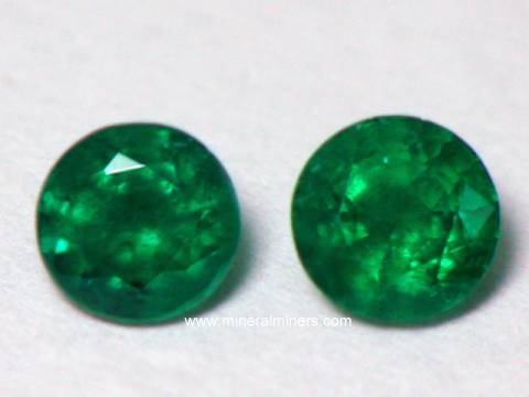 Natural Emerald Loose Gemstone 7 to 9 cts Certified Pair Best Offer R05 