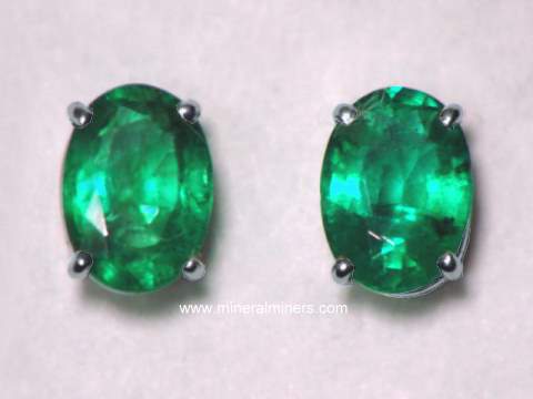 Colombian Emerald Earrings