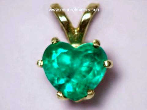 Colombian Emerald Pendant