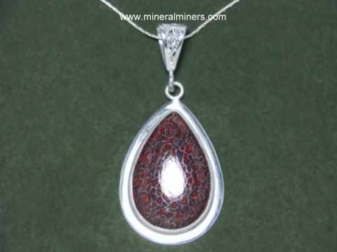 Fossil Dinosaur Bone Necklace