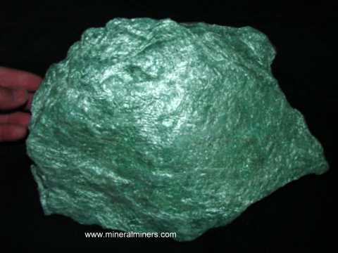Fuschsite Stunning Large Natural Rough Green Fuchsite Crystal Mineral Specimen 