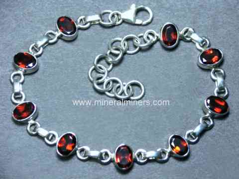 Garnet Bracelet