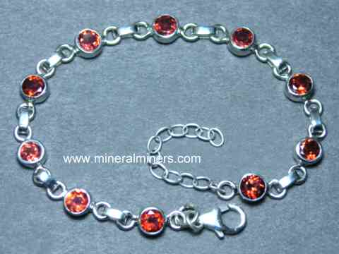 Red Garnet Bracelet