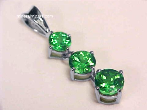 Green Garnet Jewelry - Tsavorite Garnet Jewelry