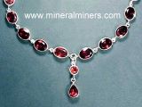 Red Garnet Necklace